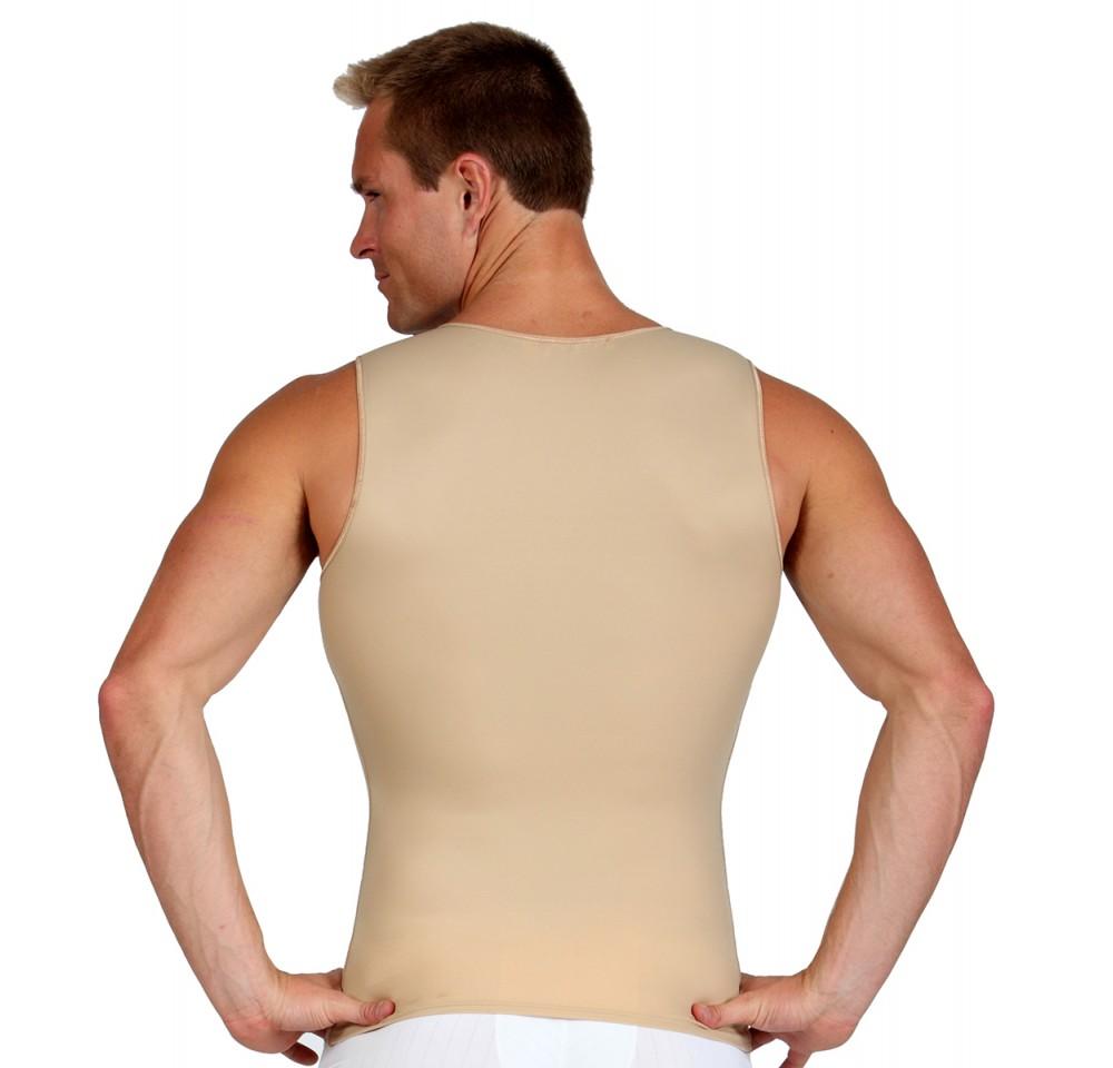 InstantRecoveryMD Mens Compression Sleeveless Front Zip Up Vest MD300