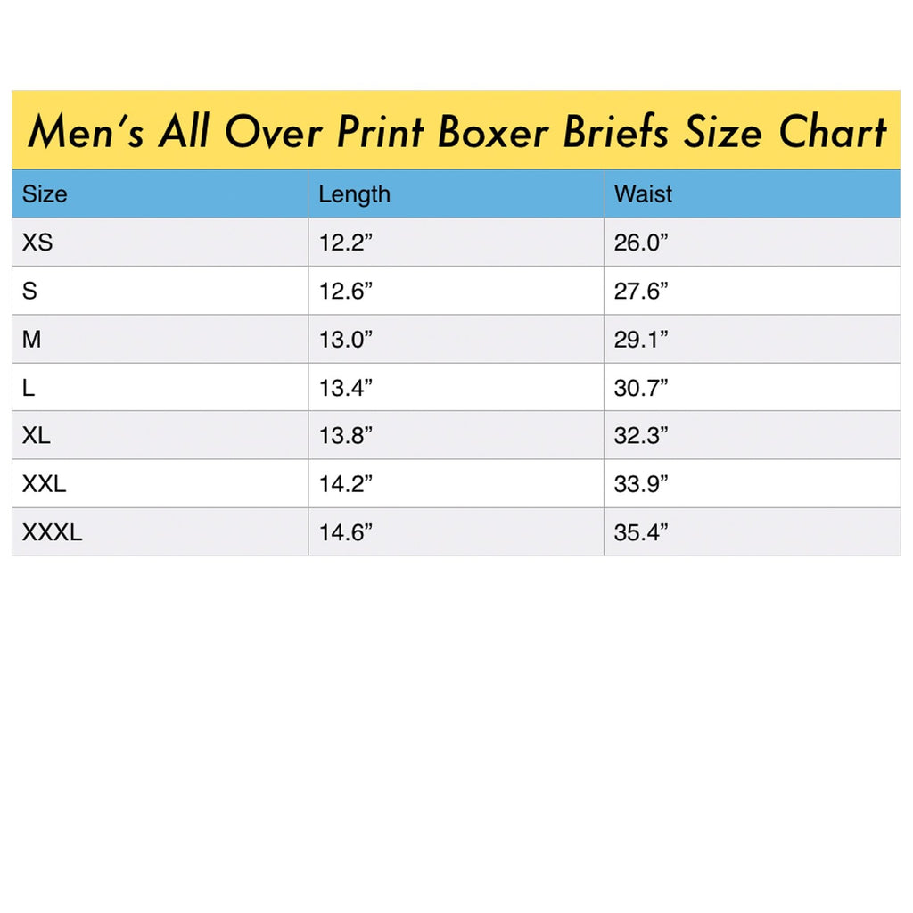 THE EMPEROR OF SNOWY MOUNTAIN III Men's All Over Print Boxer Briefs